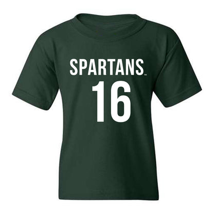 Michigan State - NCAA Men's Soccer : Colin Arce - Replica Shersey Youth T-Shirt