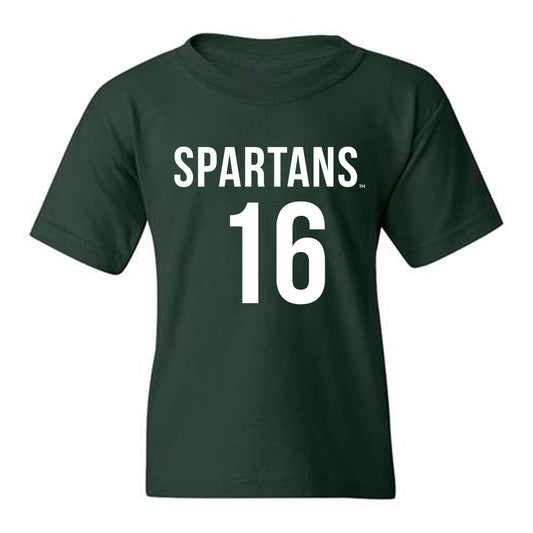 Michigan State - NCAA Men's Soccer : Colin Arce - Replica Shersey Youth T-Shirt