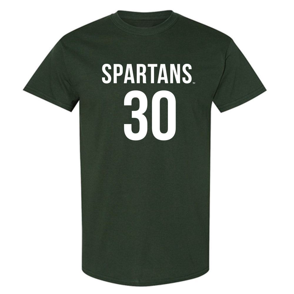 Michigan State - NCAA Men's Soccer : Ezra Horlings - Replica Shersey T-Shirt-0
