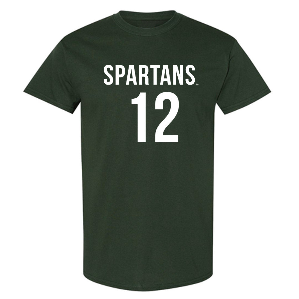 Michigan State - NCAA Women's Soccer : Mackenzie Kruer - Replica Shersey T-Shirt-0