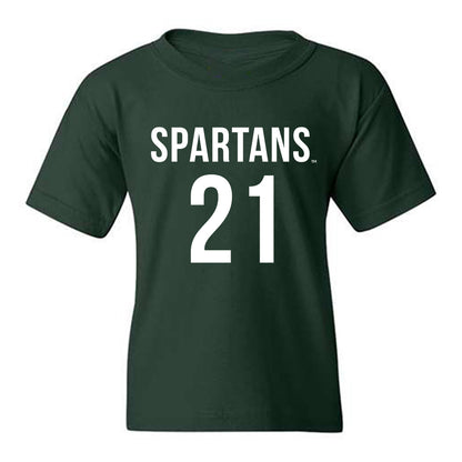 Michigan State - NCAA Women's Soccer : Eden Bretzer - Replica Shersey Youth T-Shirt-0