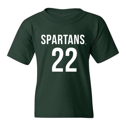 Michigan State - NCAA Men's Soccer : Per Reinert Bredvei - Replica Shersey Youth T-Shirt-0