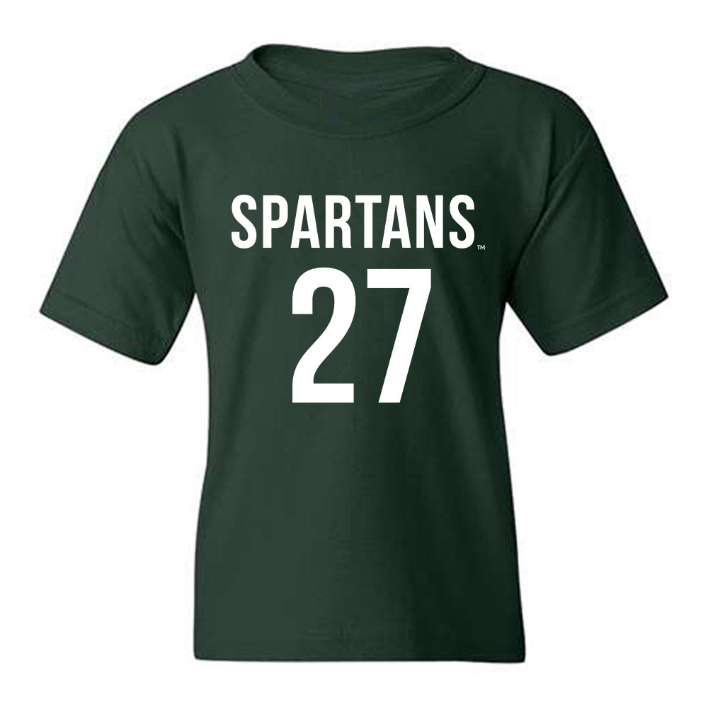 Michigan State - NCAA Men's Soccer : Drew Rensing - Replica Shersey Youth T-Shirt-0