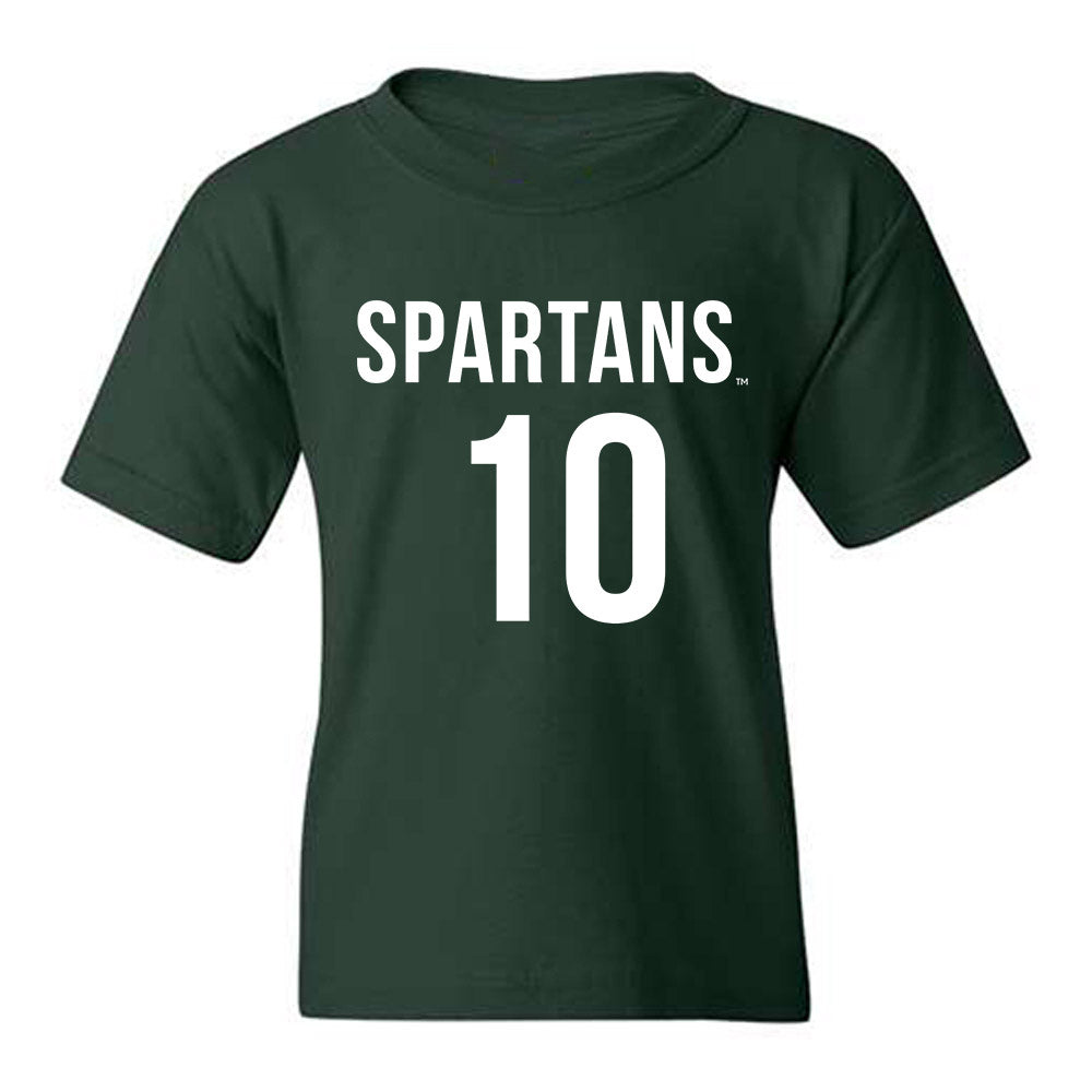 Michigan State - NCAA Men's Soccer : Richie Ludwig - Replica Shersey Youth T-Shirt-0