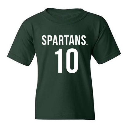 Michigan State - NCAA Men's Soccer : Richie Ludwig - Replica Shersey Youth T-Shirt-0