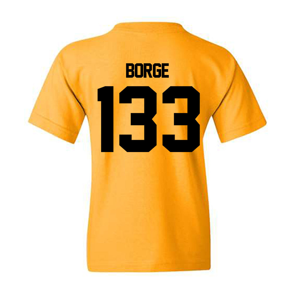 Missouri - NCAA Wrestling : Zion Borge - Classic Shersey Youth T-Shirt-1