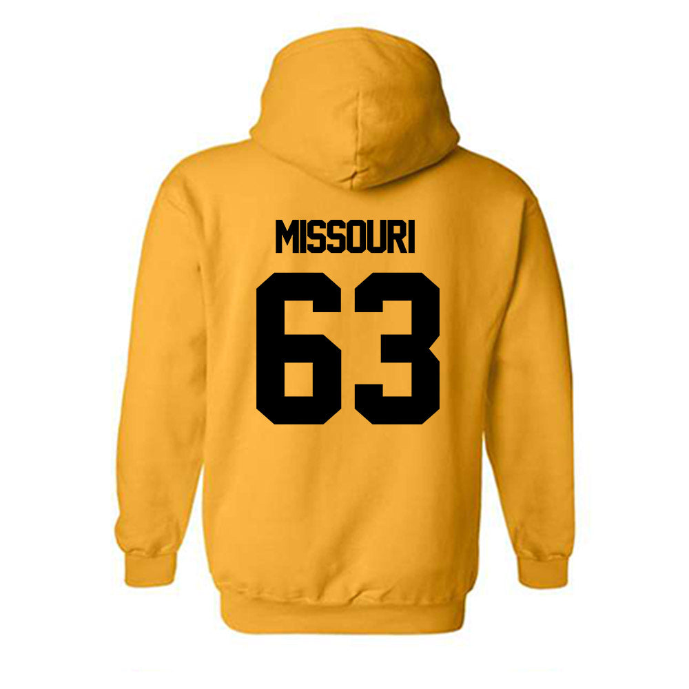 Missouri - NCAA Football : Chace Missouri - Classic Shersey Hooded Sweatshirt-1