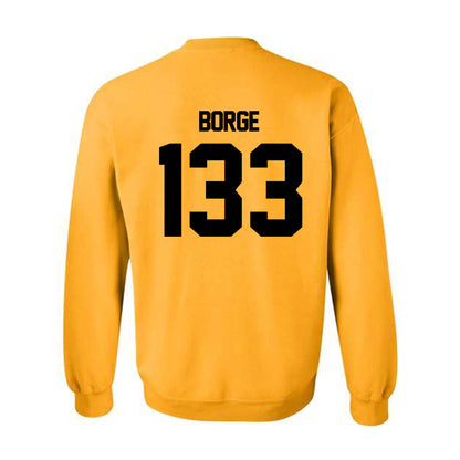 Missouri - NCAA Wrestling : Zion Borge - Classic Shersey Crewneck Sweatshirt-1
