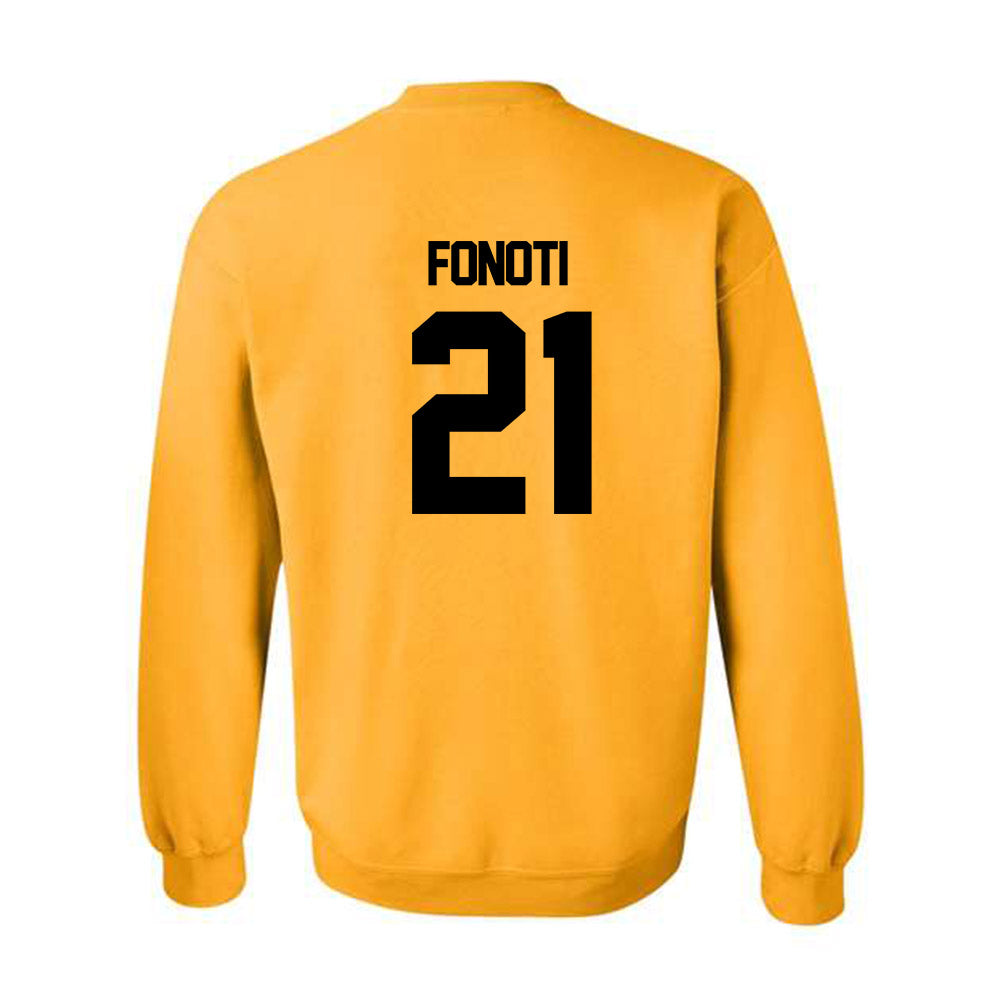 Missouri - NCAA Football : Malae Fonoti - Classic Shersey Crewneck Sweatshirt-1