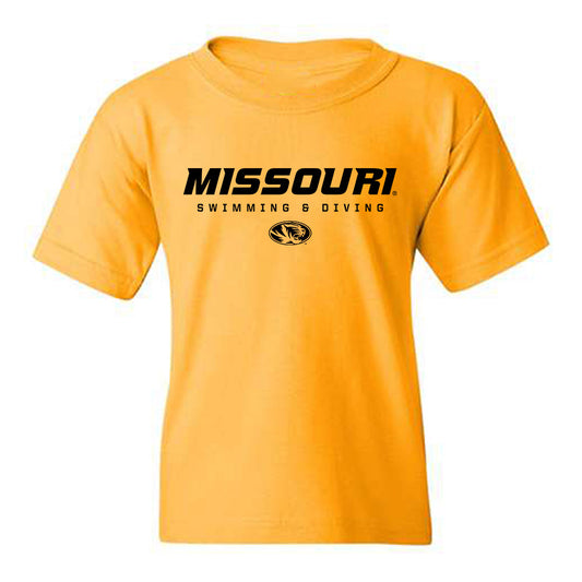 Missouri - NCAA Men's Swimming & Diving : Oliver Millan de Miguel - Classic Shersey Youth T-Shirt-0