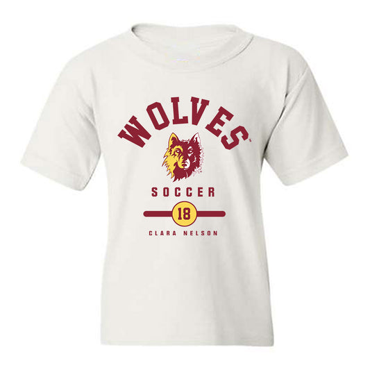 NSU - NCAA Women's Soccer : Clara Nelson - Classic Fashion Shersey Youth T-Shirt-0