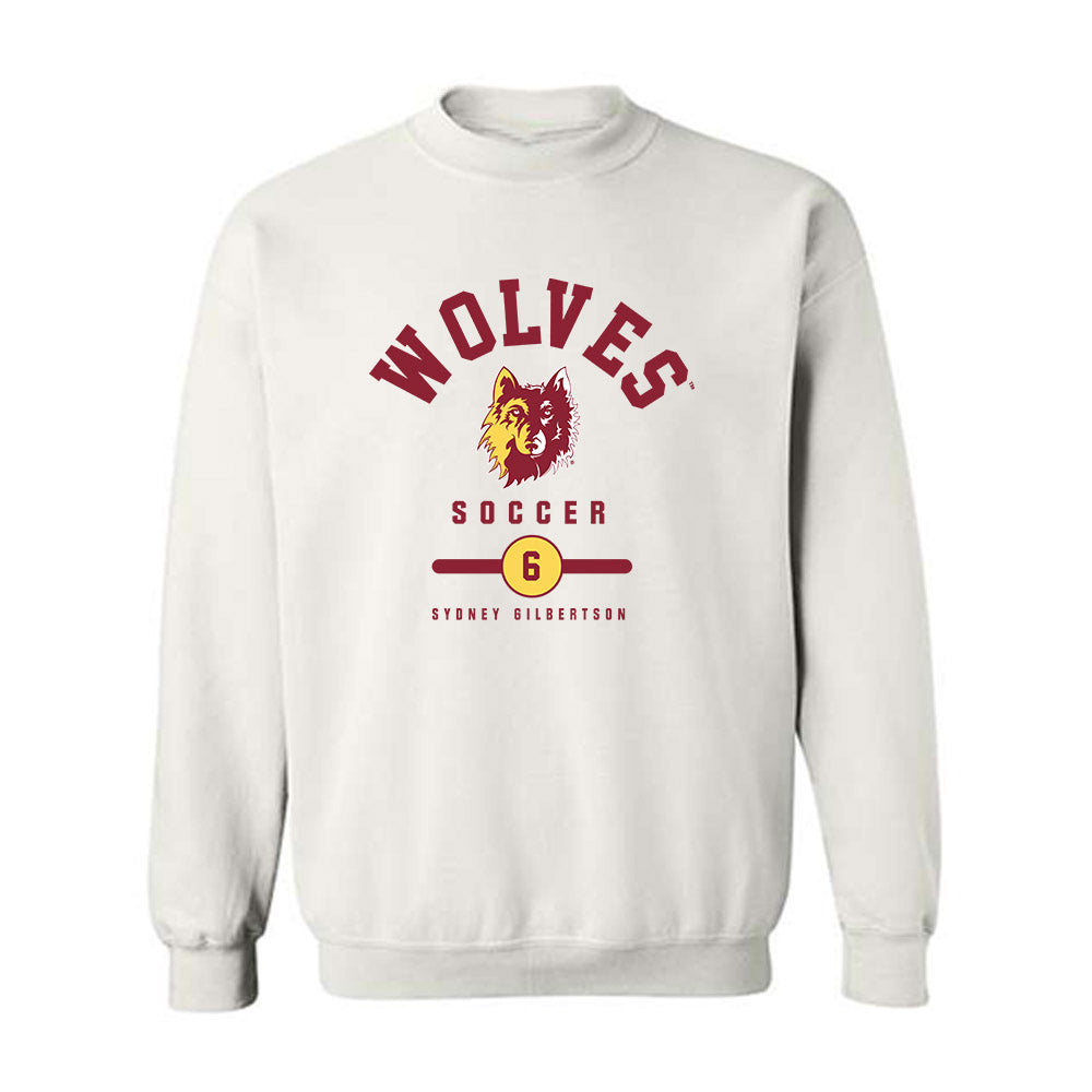 NSU - NCAA Women's Soccer : Sydney Gilbertson - Classic Fashion Shersey Crewneck Sweatshirt