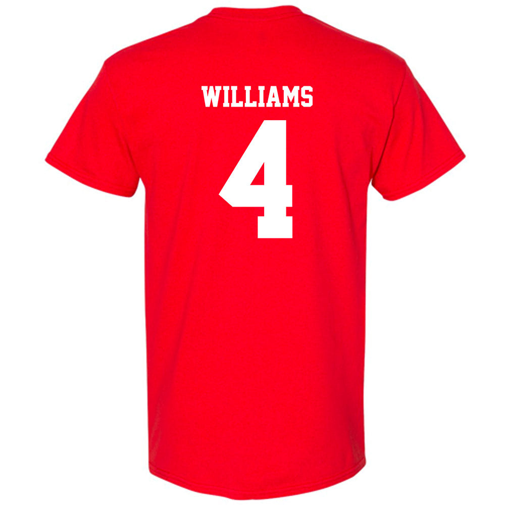 Nebraska - NCAA Women's Soccer : Karli Williams - Replica Shersey T-Shirt-1