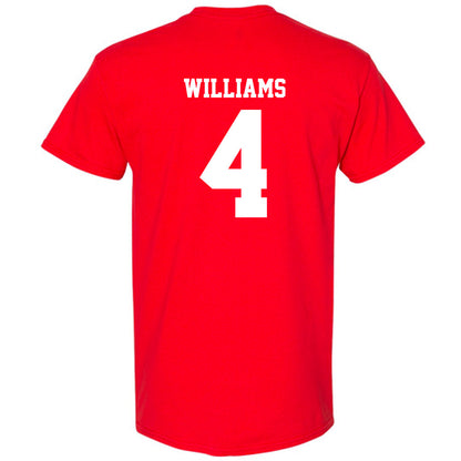 Nebraska - NCAA Women's Soccer : Karli Williams - Replica Shersey T-Shirt-1