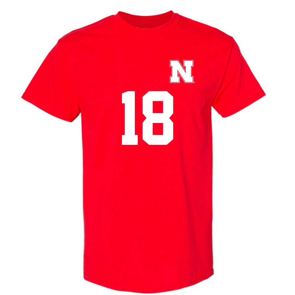 Nebraska - NCAA Women's Soccer : Reese Snowden - Replica Shersey T-Shirt-0