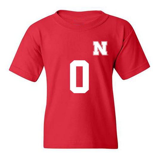 Nebraska - NCAA Women's Soccer : Avery Gillahan - Replica Shersey Youth T-Shirt-0
