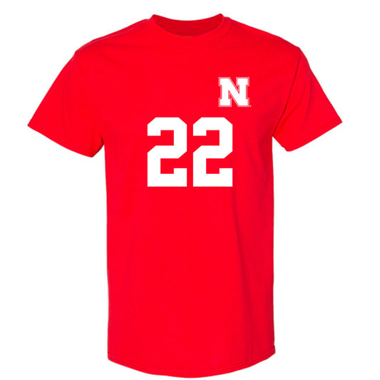 Nebraska - NCAA Women's Soccer : Carson Bohonek - Replica Shersey T-Shirt-0