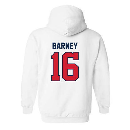 Ole Miss - NCAA Football : Dorian Barney - Replica Shersey Hooded Sweatshirt-1
