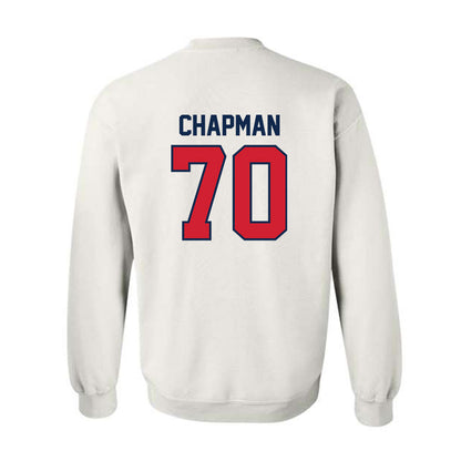 Ole Miss - NCAA Football : Jalan Chapman - Replica Shersey Crewneck Sweatshirt-1