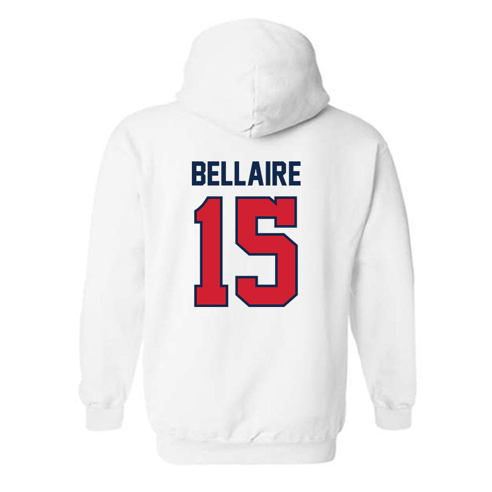 Ole Miss - NCAA Softball : Makenna Bellaire - Replica Shersey Hooded Sweatshirt-1