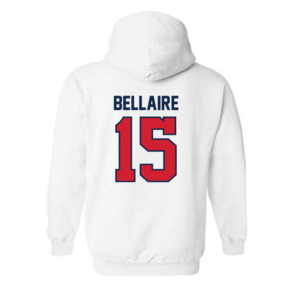 Ole Miss - NCAA Softball : Makenna Bellaire - Replica Shersey Hooded Sweatshirt-1