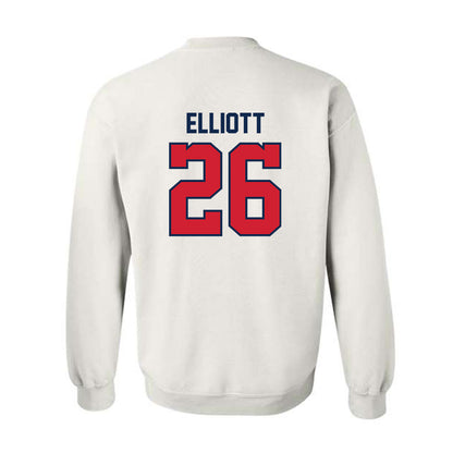 Ole Miss - NCAA Baseball : Hunter Elliott - Replica Shersey Crewneck Sweatshirt-1