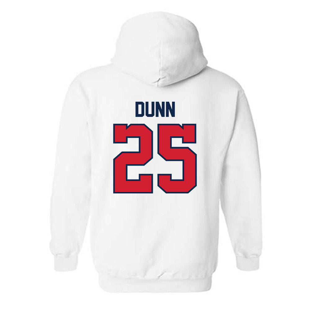 Ole Miss - NCAA Football : Maison Dunn - Replica Shersey Hooded Sweatshirt-1
