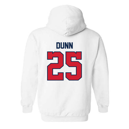 Ole Miss - NCAA Football : Maison Dunn - Replica Shersey Hooded Sweatshirt-1