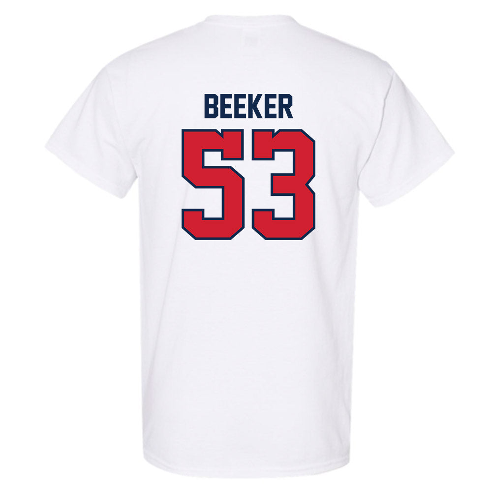 Ole Miss - NCAA Football : Ford Beeker - Replica Shersey T-Shirt-1