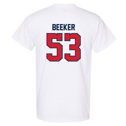 Ole Miss - NCAA Football : Ford Beeker - Replica Shersey T-Shirt-1