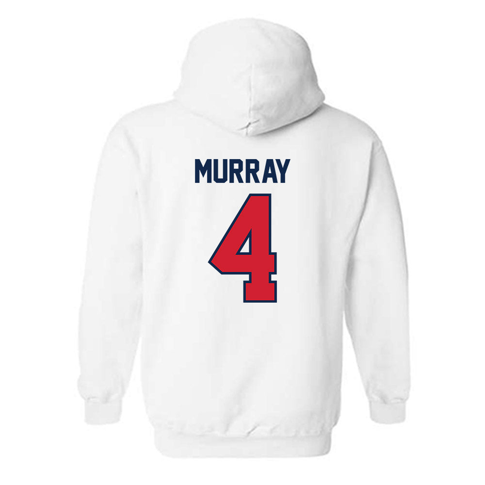 Ole Miss - NCAA Women's Basketball : Jayla Murray - Replica Shersey Hooded Sweatshirt-1