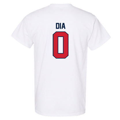 Ole Miss - NCAA Men's Basketball : Malik Dia - Replica Shersey T-Shirt-1