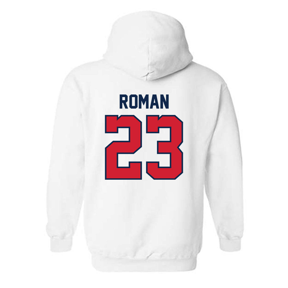 Ole Miss - NCAA Softball : Taylor Roman - Replica Shersey Hooded Sweatshirt-1
