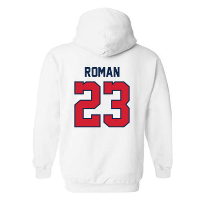 Ole Miss - NCAA Softball : Taylor Roman - Replica Shersey Hooded Sweatshirt-1