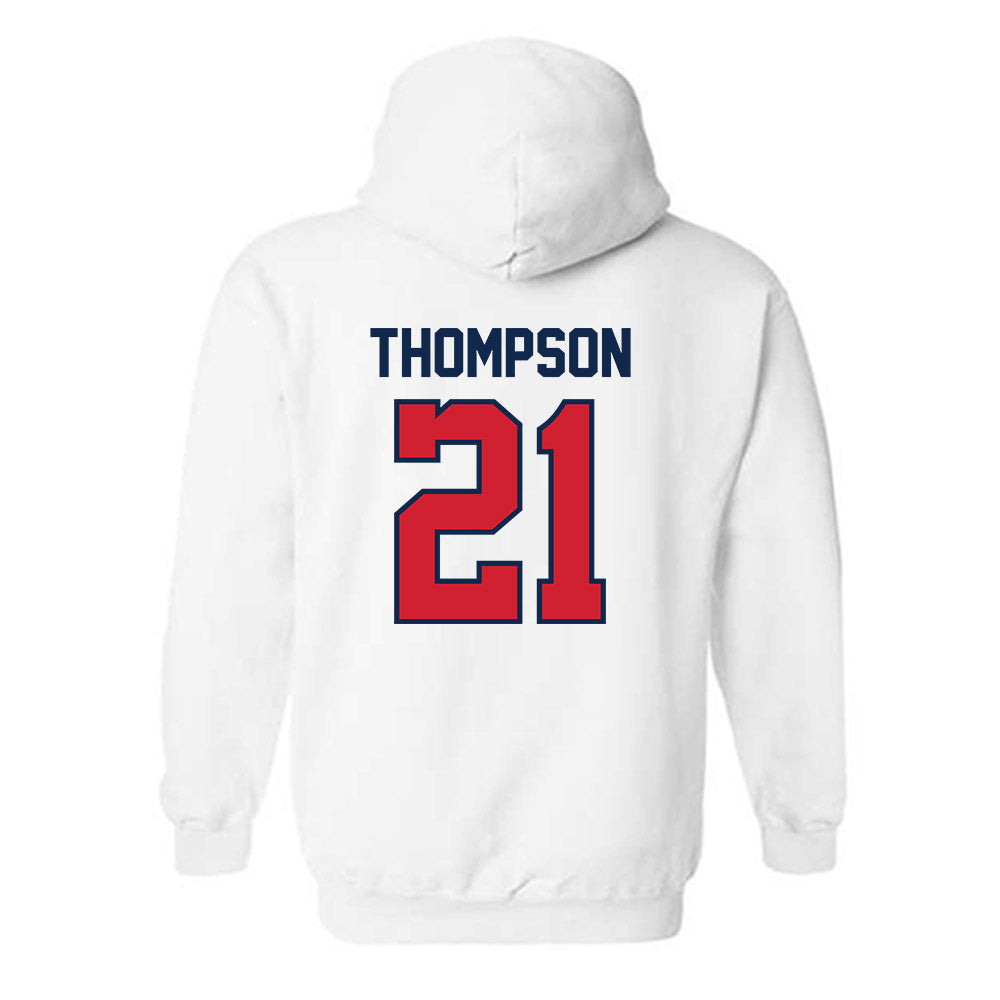 Ole Miss - NCAA Softball : Grace Thompson - Replica Shersey Hooded Sweatshirt