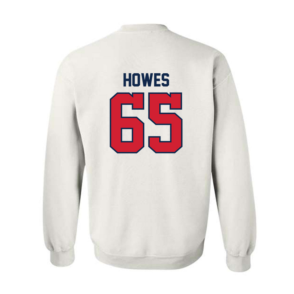 Ole Miss - NCAA Football : Connor Howes - Replica Shersey Crewneck Sweatshirt-1