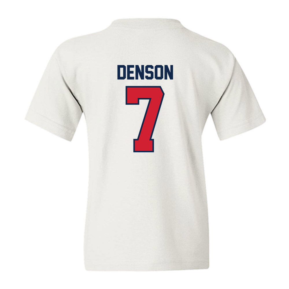 Ole Miss - NCAA Football : Sharif Denson - Replica Shersey Youth T-Shirt-1
