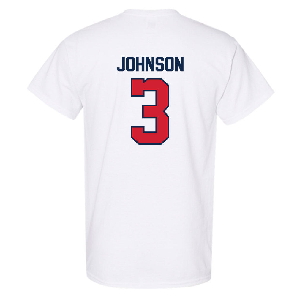 Ole Miss - NCAA Men's Basketball : Koren Johnson - Replica Shersey T-Shirt-1
