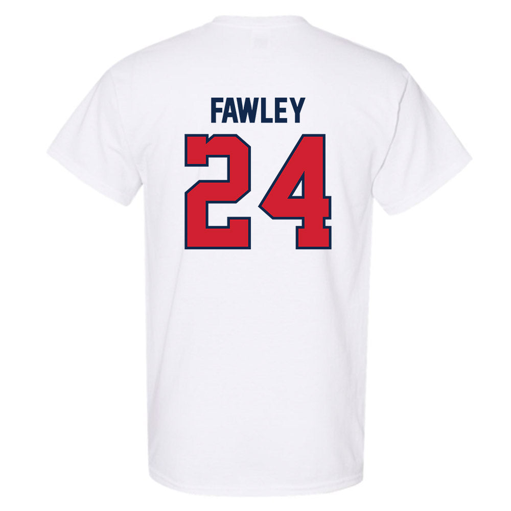 Ole Miss - NCAA Baseball : Austin Fawley - Replica Shersey T-Shirt-1