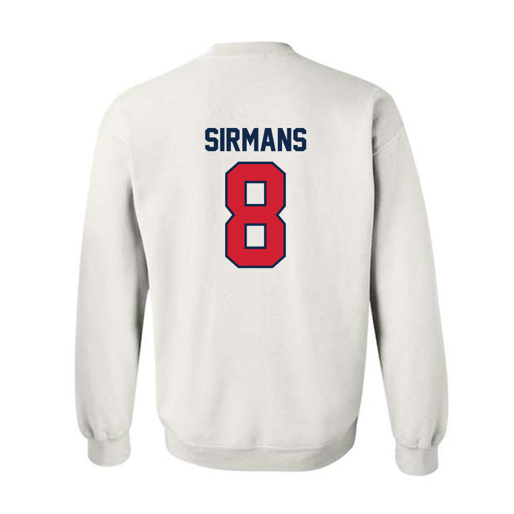 Ole Miss - NCAA Baseball : Tate Sirmans - Replica Shersey Crewneck Sweatshirt-1
