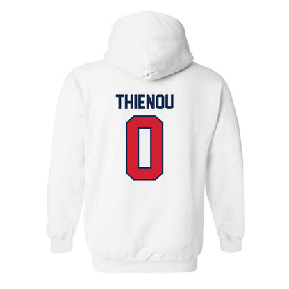 Ole Miss - NCAA Women's Basketball : Sira Thienou - Replica Shersey Hooded Sweatshirt-1