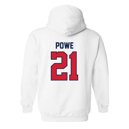 Ole Miss - NCAA Women's Basketball : Debreasha Powe - Replica Shersey Hooded Sweatshirt-1