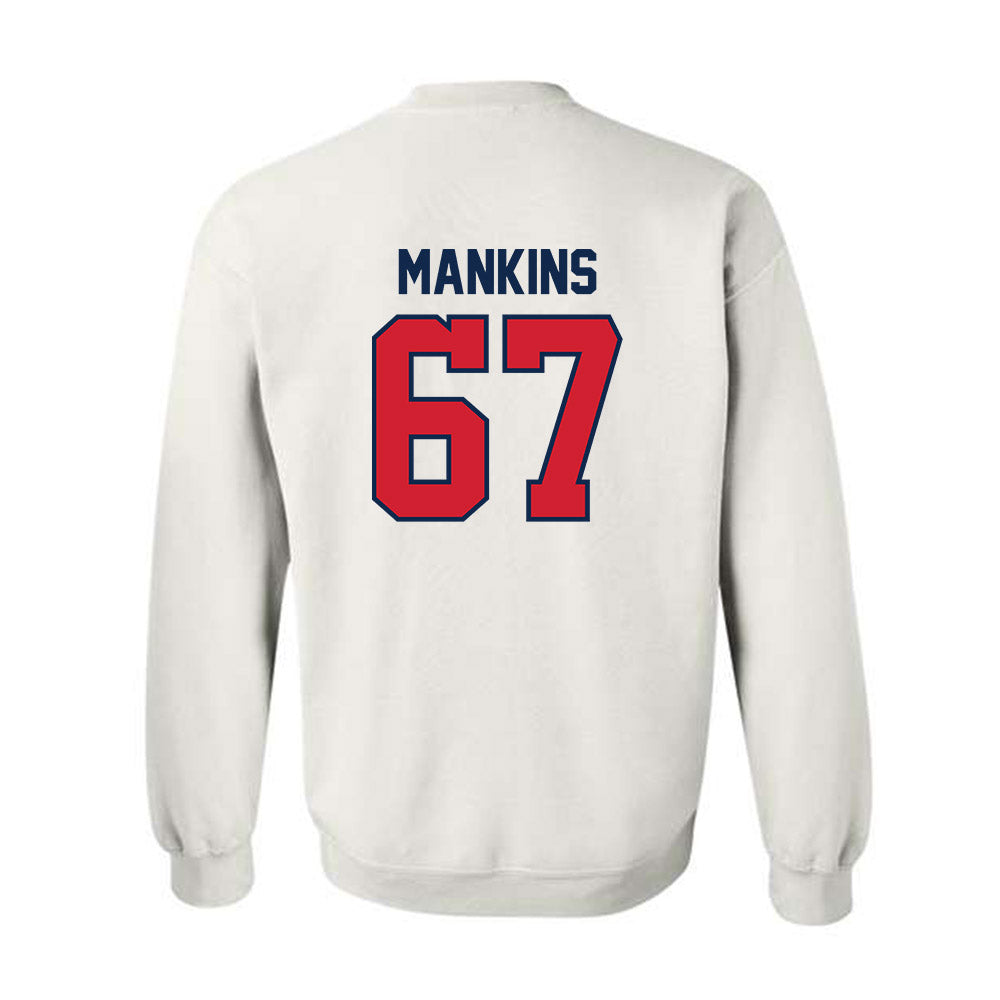Ole Miss - NCAA Football : Kane Mankins - Replica Shersey Crewneck Sweatshirt-1