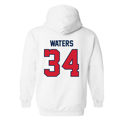 Ole Miss - NCAA Baseball : Landon Waters - Replica Shersey Hooded Sweatshirt-1