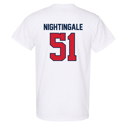 Ole Miss - NCAA Football : Trey Nightingale - Replica Shersey T-Shirt-1