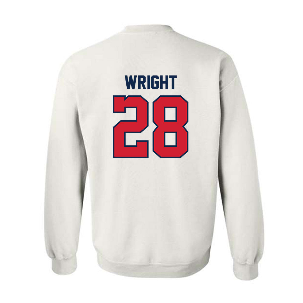 Ole Miss - NCAA Women's Soccer : Isabelle Wright - Replica Shersey Crewneck Sweatshirt-1