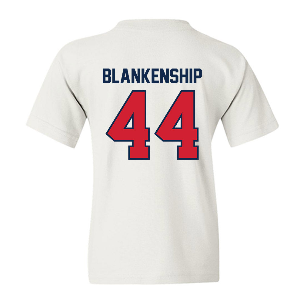 Ole Miss - NCAA Football : Caleb Blankenship - Replica Shersey Youth T-Shirt-1