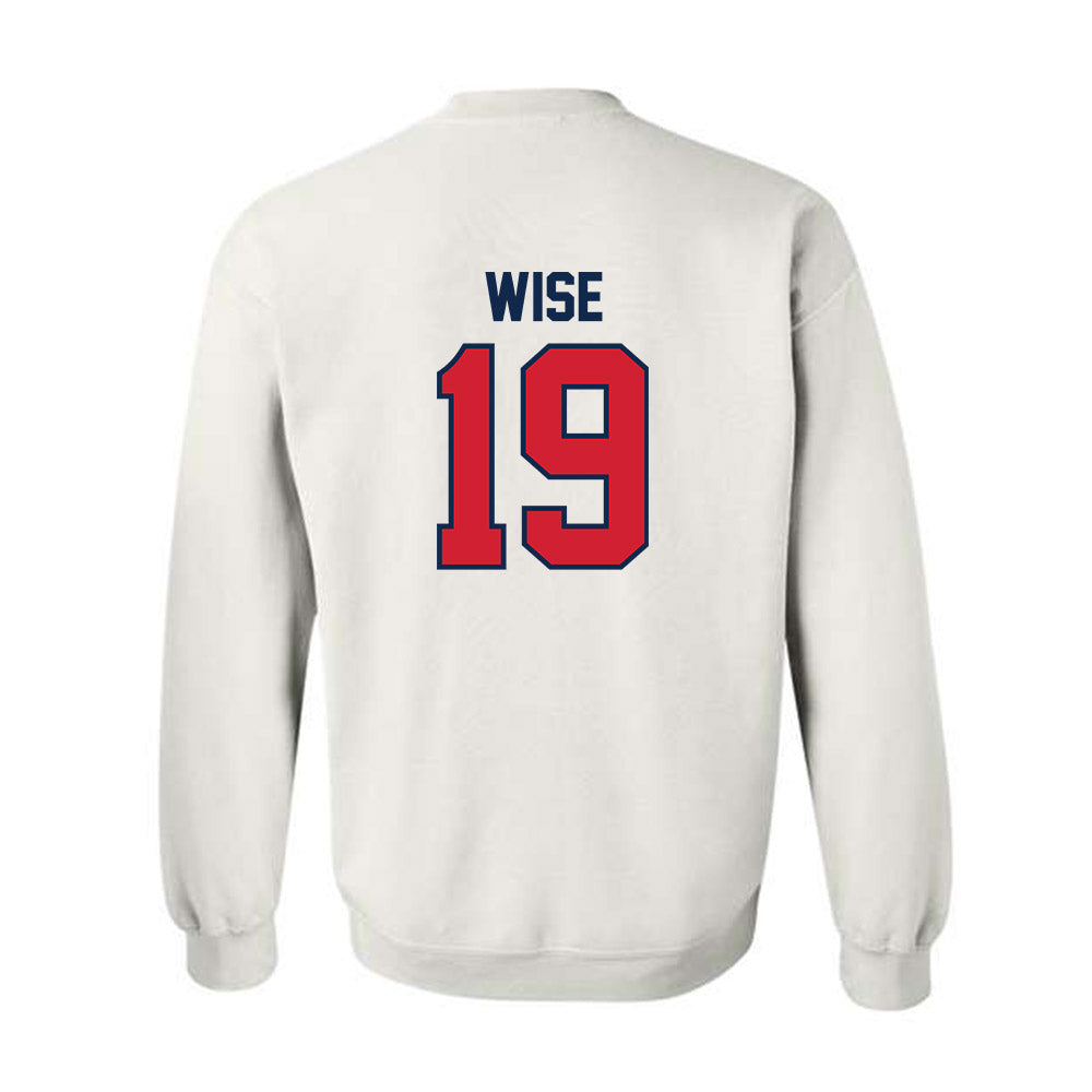 Ole Miss - NCAA Football : Rees Wise - Replica Shersey Crewneck Sweatshirt-1