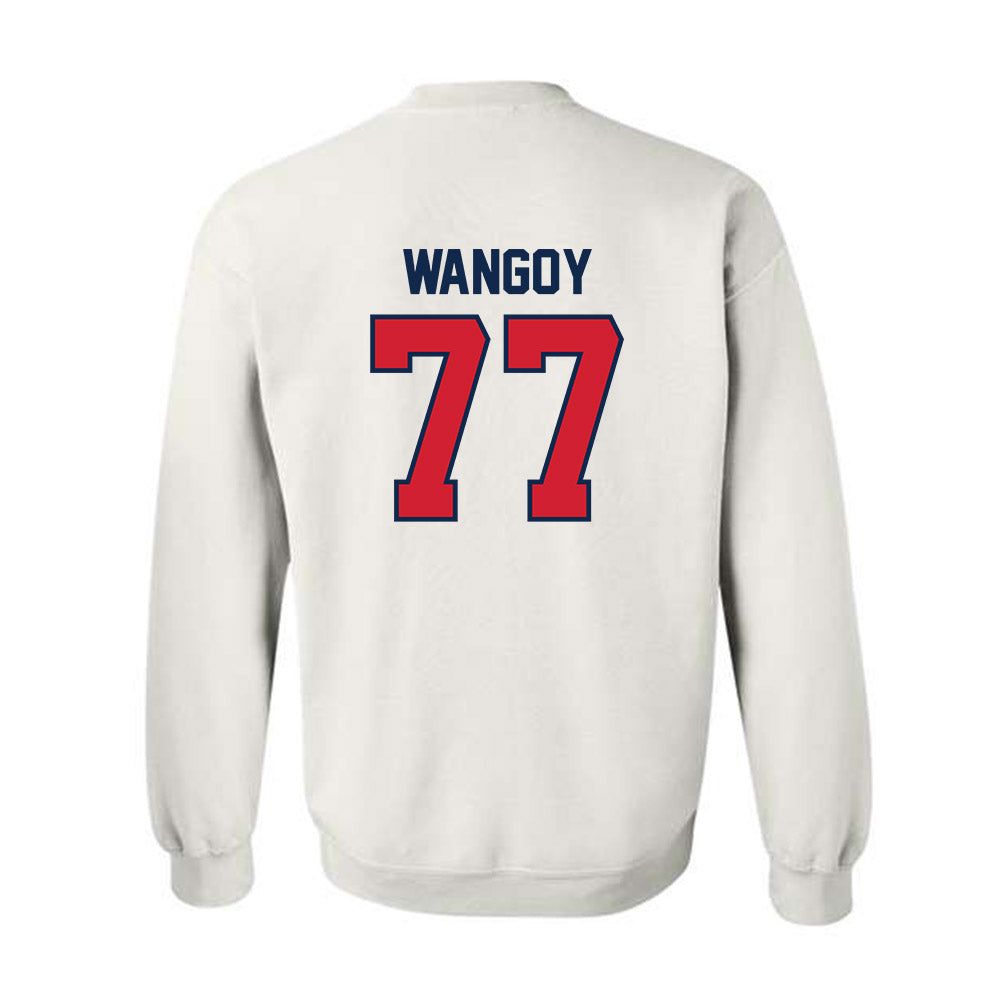 Ole Miss - NCAA Football : Enoch Wangoy - Replica Shersey Crewneck Sweatshirt-1