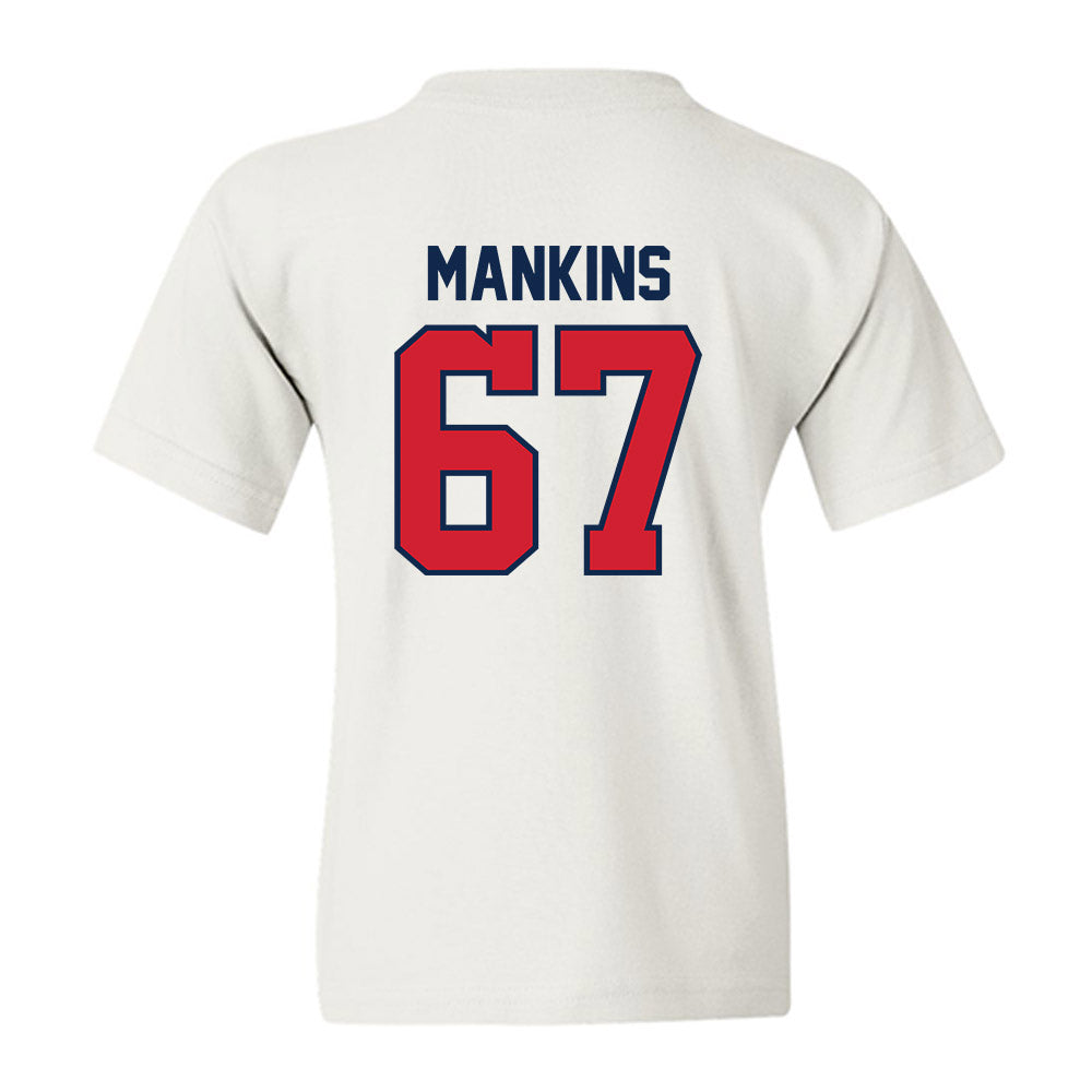 Ole Miss - NCAA Football : Kane Mankins - Replica Shersey Youth T-Shirt-1